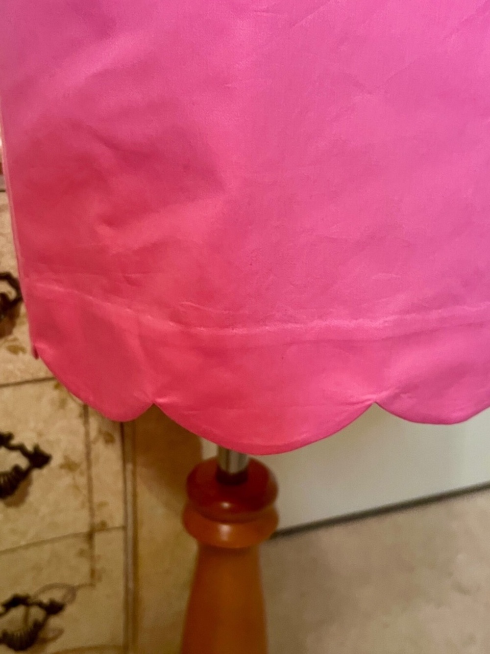 Vineyard Vines Pink Strapless Scallop Sheath Dress - Picture 5 of 7